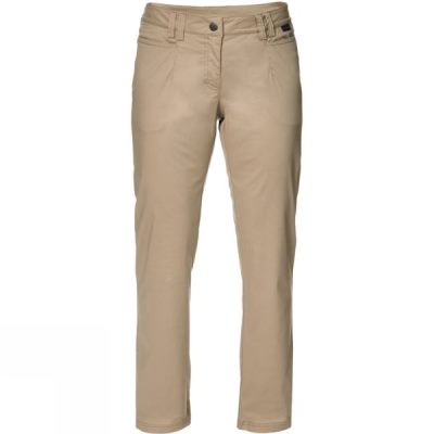 Pantalones Jack Wolfskin Liberty Mujer - Beige - Chile GIP619387